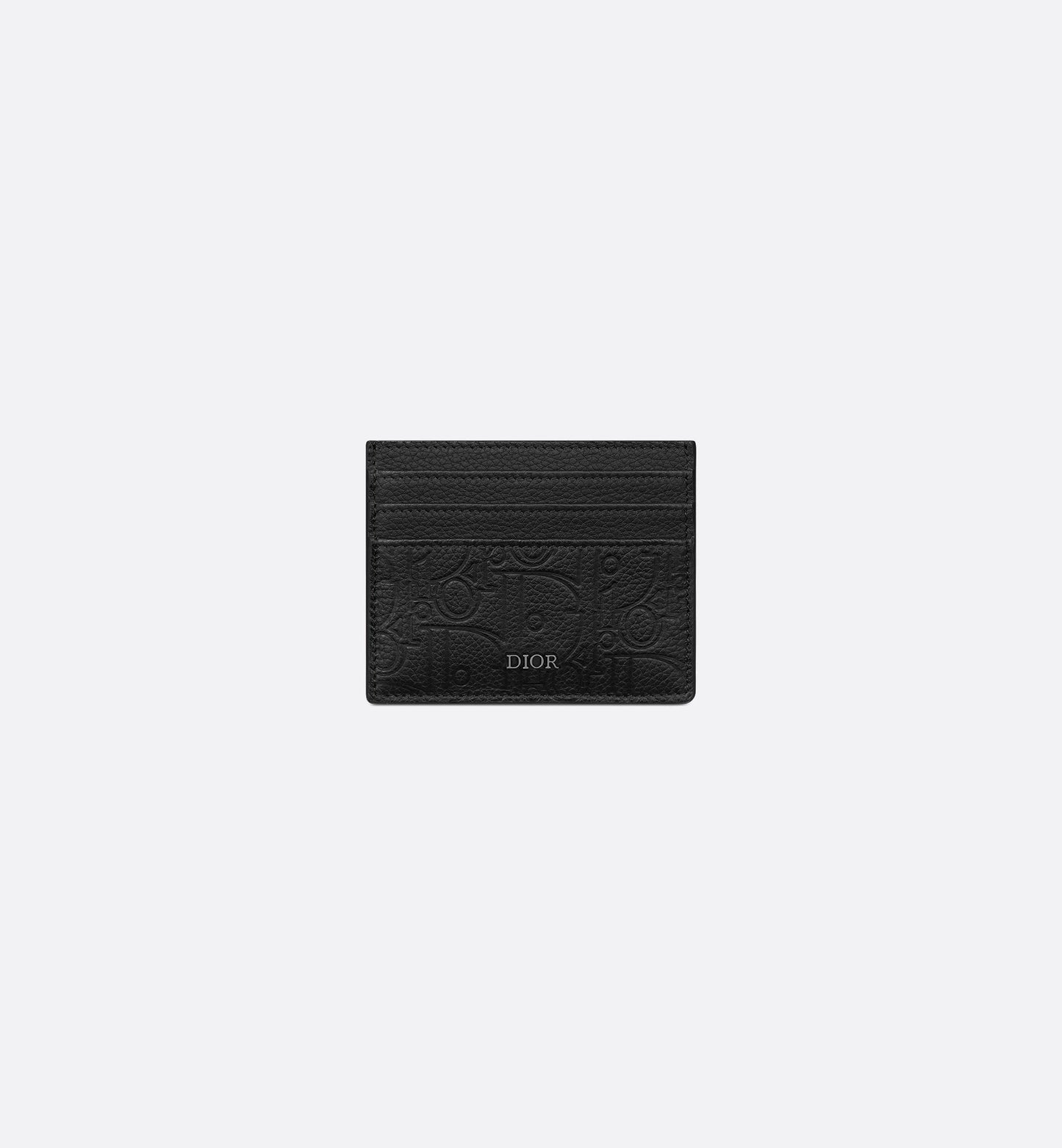 Card Holder Black Dior Gravity Leather- FOR HIM Studio 27