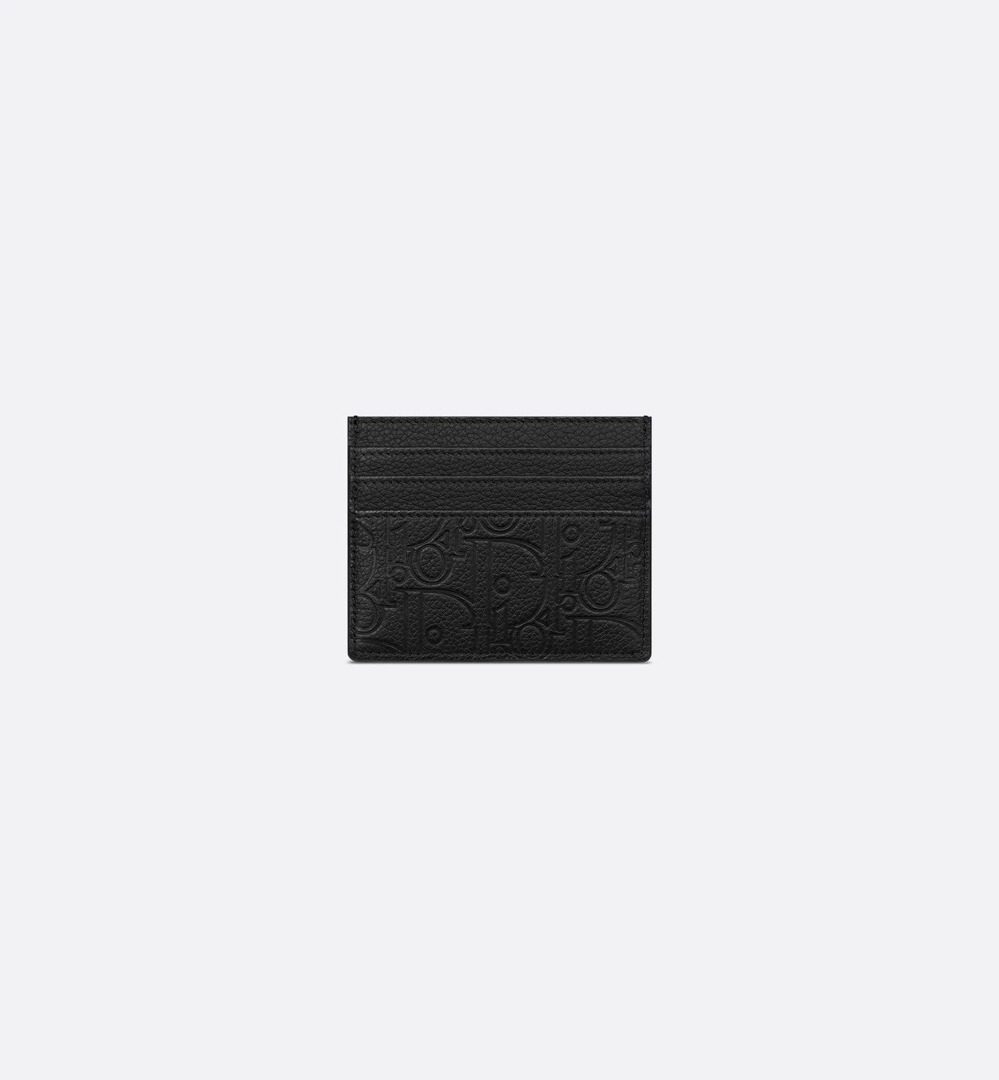 Card Holder Black Dior Gravity Leather- FOR HIM Studio 27